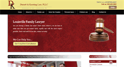 Desktop Screenshot of mylouisvillefamilylawyer.com